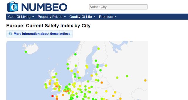 全球最安全城市榜,全球安全城市排名發布，西班牙瑞士德國位居前列，法國安全感最低(附2023年排行榜前十排名名單)